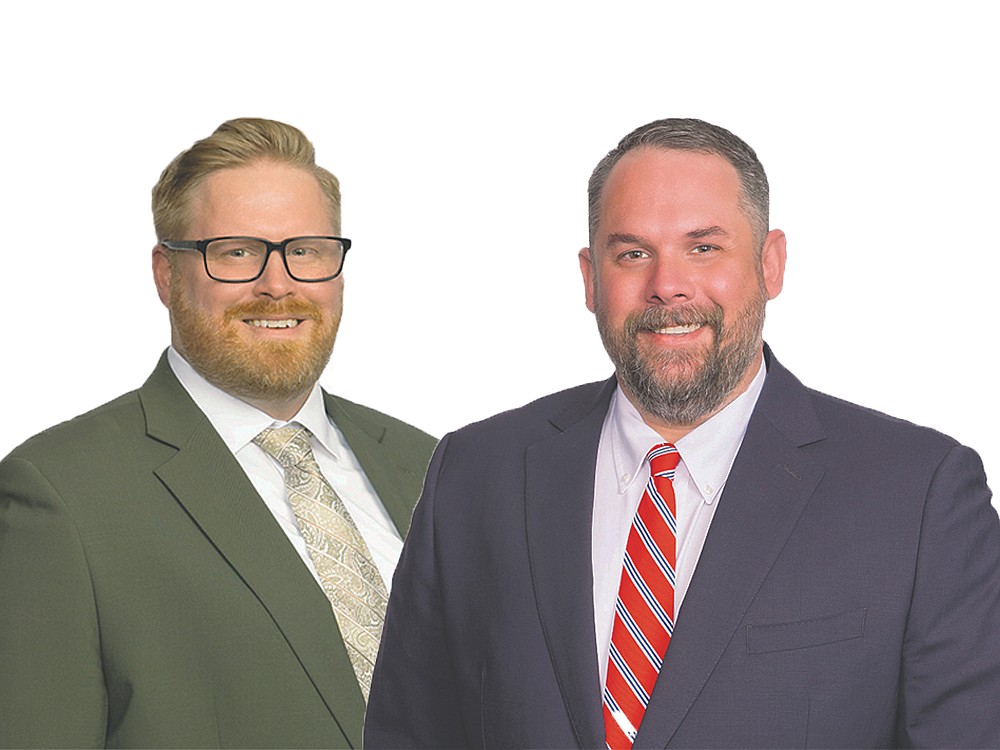 Shaw Ashley, left, has been a member of the firm since 2021 and Parking Hastings since 2022.