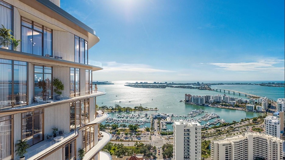 Sales for the Waldorf Astoria Residences in Sarasota kicked off on Jan. 28 with an event at Marie Selby Botanical Gardens. The 18-story building is expected to be finished in 2029.