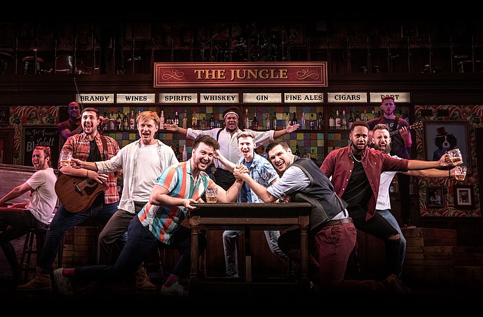 "The Choir of Man" brings a performing pub to the stage of the Van Wezel Performing Arts Hall on Wednesday, Feb. 11.