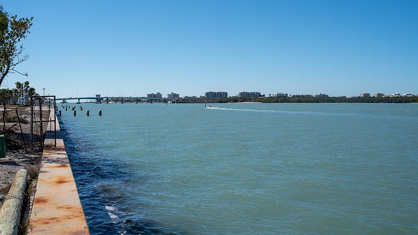 New Pass separates Lido Key and Longboat Key. A drawbridge connects the two islands, but has been rarely used since navigational markers were removed from the channel in 2017.