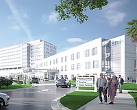 A rendering of the new Sarasota Memorial Hospital-North Port.