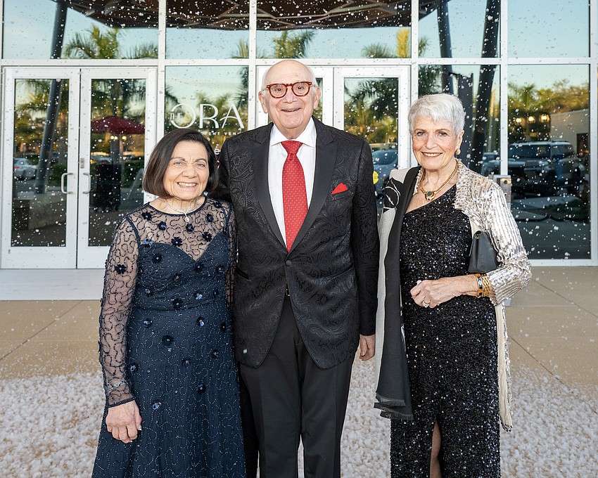 Lynne Harrison, with David and Edie Chaifetz