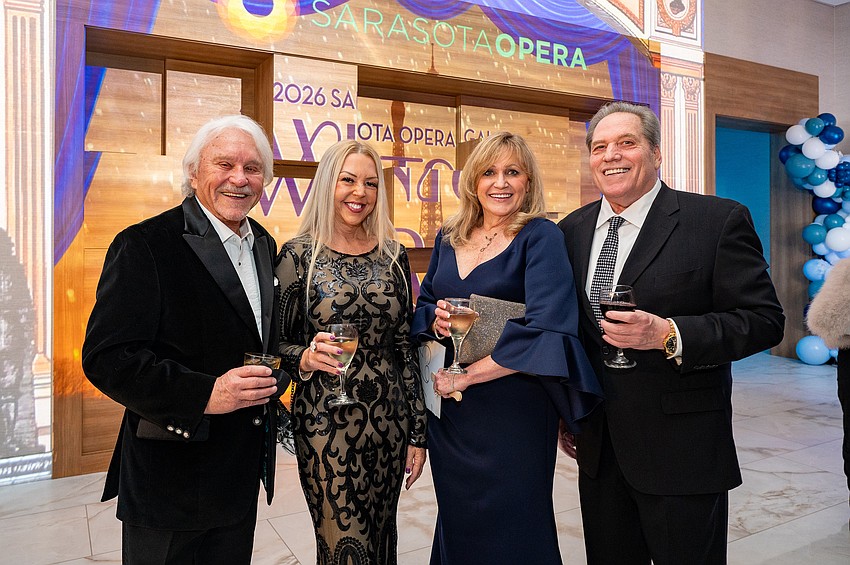 Doug Holder and Marie Brady with Paula and Felix Coste