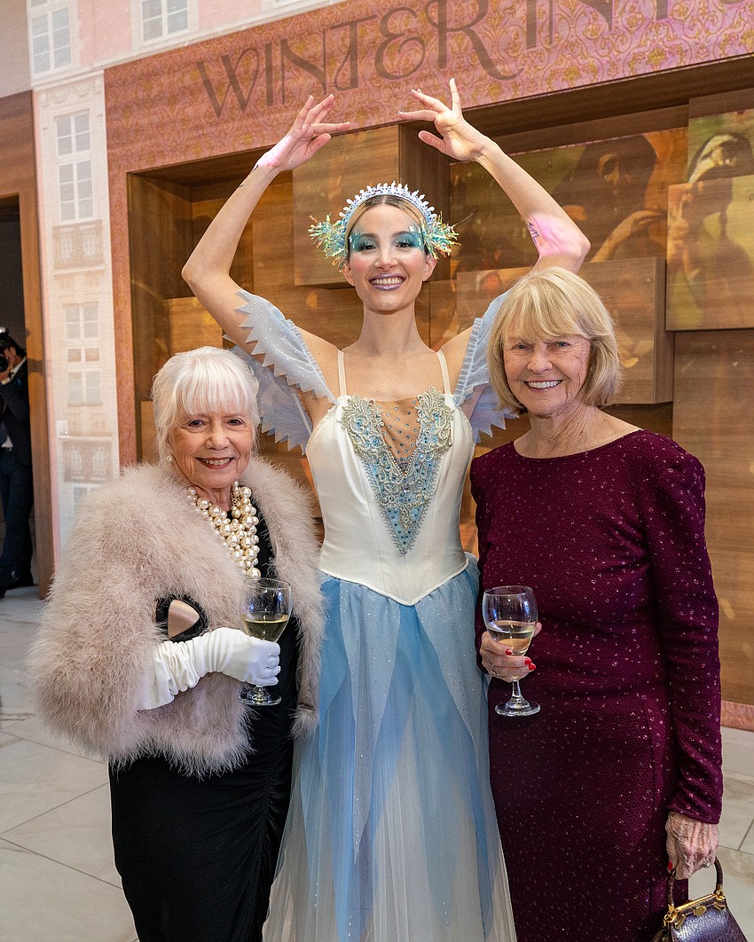 Linda Garden, Elayna Clair and Caro English