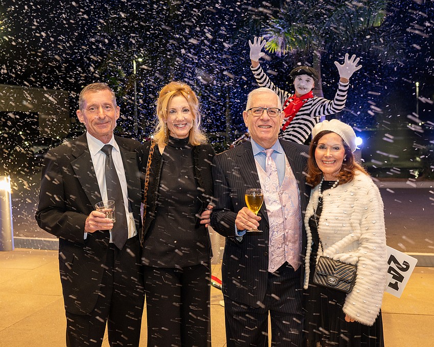 David and Carolyn Bialosky with Lou and Marianne Cohen