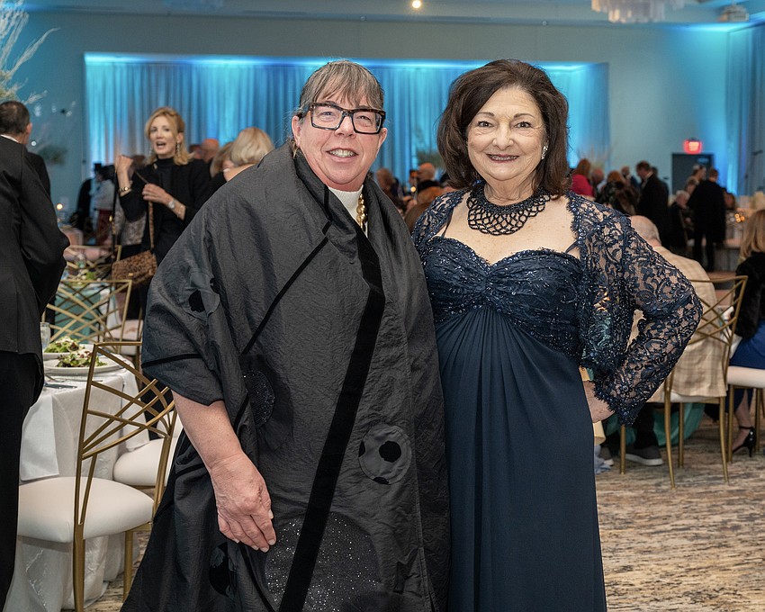 Amanda Sozer and co-Chair Eileen Buzzard