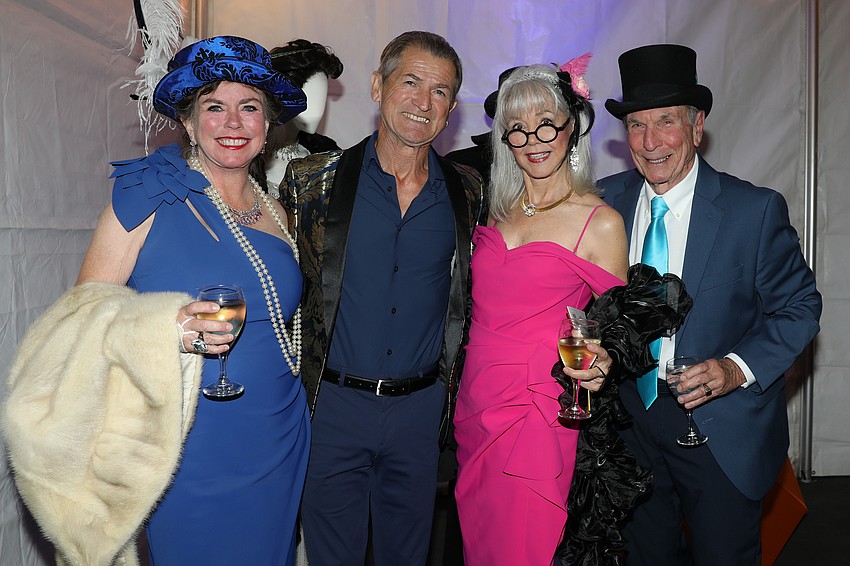 Cherie Gorenstein and Pedro Reis with Suzanne and Vinje Dahl