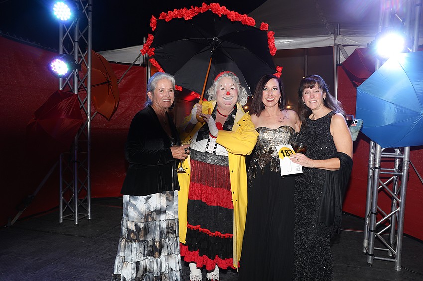 Allie Hueter, Karen Bell, Julie Henry and Sarah Gorzelany