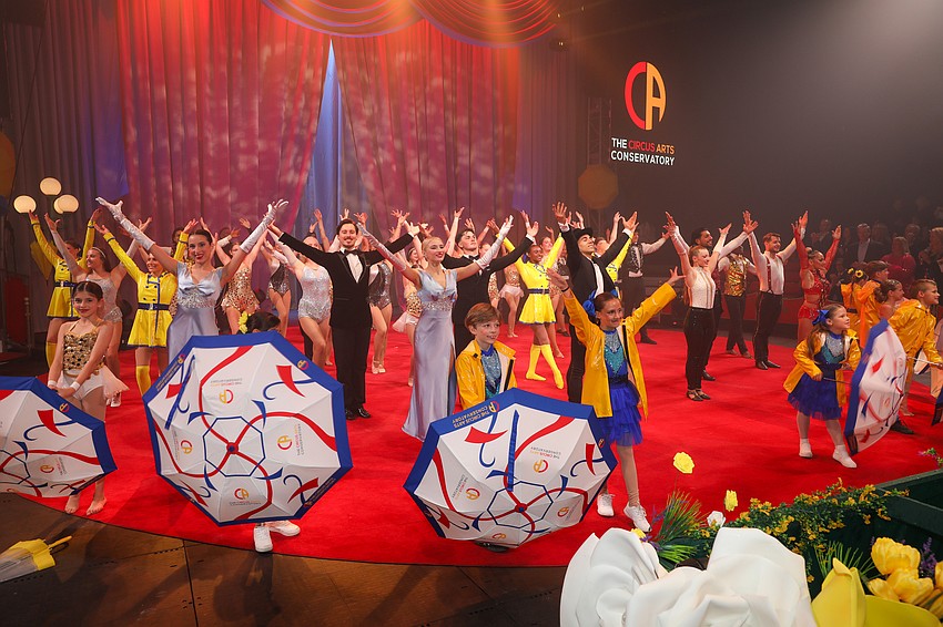 The performers take a final bow after show that found everyone in a standing ovation.