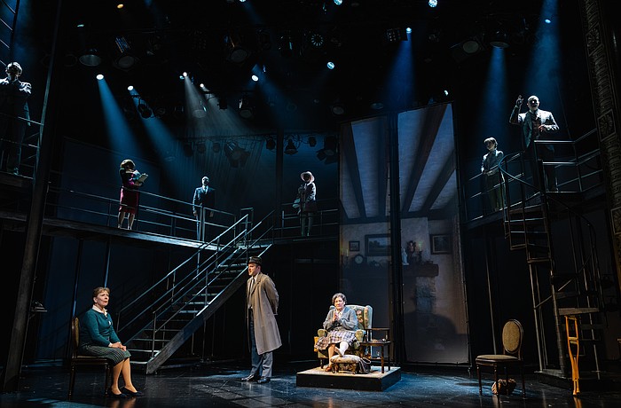 The cast of Asolo Rep's "The Mirror Crack'd," which runs at FSU Center for the Performing Arts through March 14.