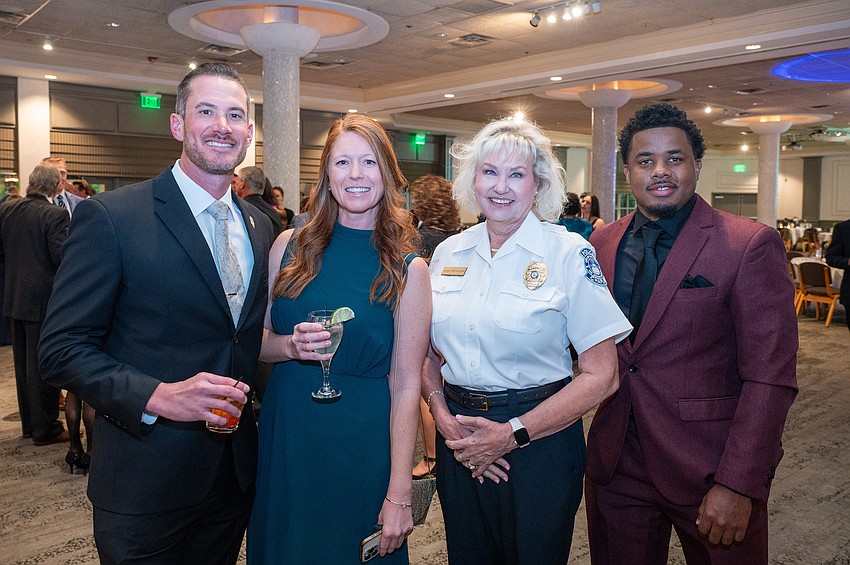 Nate and Lynn Ashley with Marjo Mitsutomi and Rashad Jones