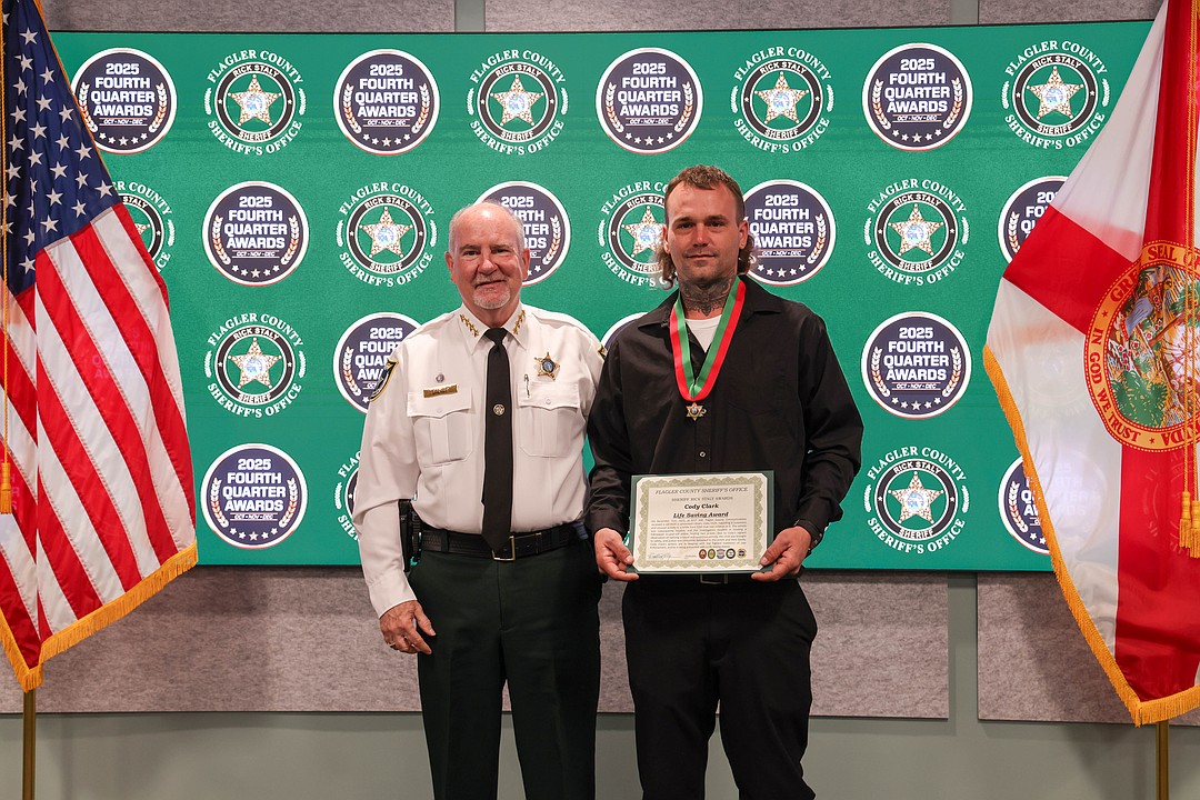 Flagler Sheriff's employees and 911 caller recognized for saving kidnap victim