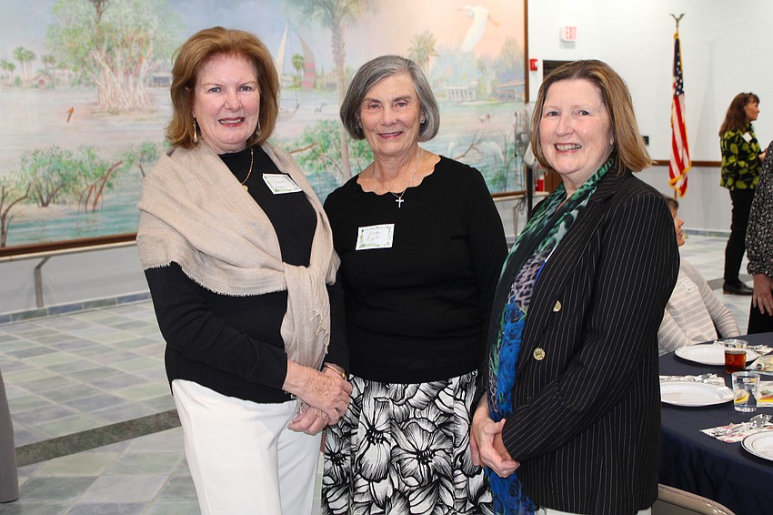 Teresa Cannon, Kathy Doyle and Mary Schultz