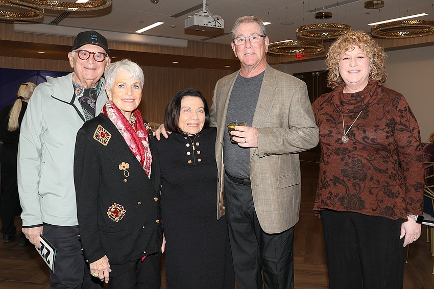 David and Edie Chaifetz, Lynne Harrison and Ray and Deborah Breslof