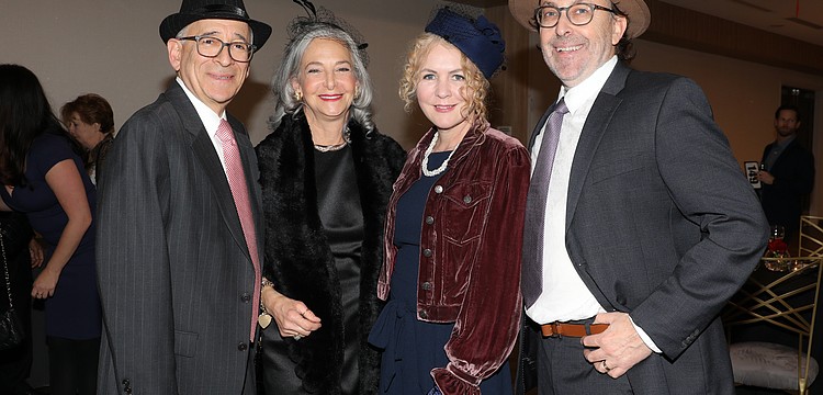 Jeff and Lisa Silvershein with Natasha and Colin Reisner