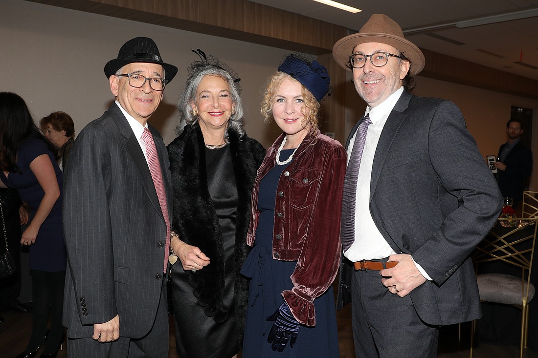 Jeff and Lisa Silvershein with Natasha and Colin Reisner