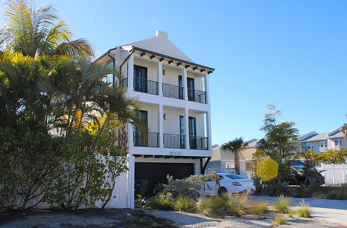 The home at 148 Coolidge Drive sold for $4,175,000. Built in 2025, it has six bedrooms, six-and-a-half baths, a pool and 3,982 square feet of living area.