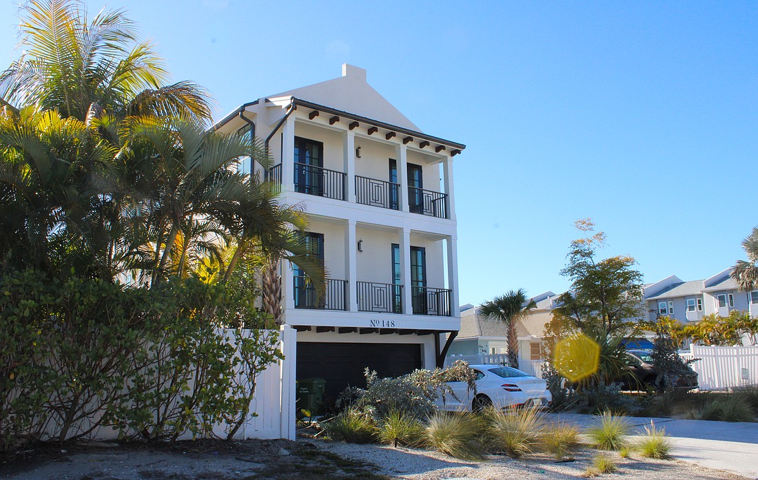 The home at 148 Coolidge Drive sold for $4,175,000. Built in 2025, it has six bedrooms, six-and-a-half baths, a pool and 3,982 square feet of living area.