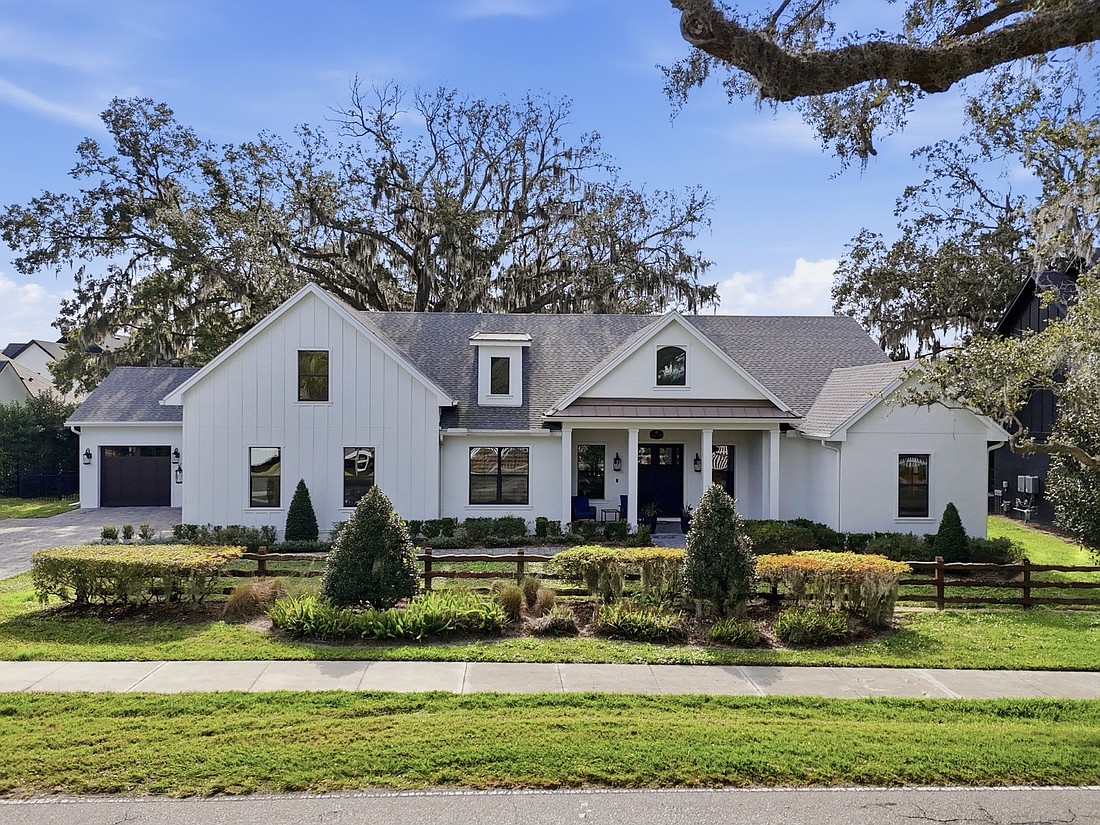 The home at 15210 E. Oakland Ave., Winter Garden, sold Jan. 30, for $1,725,000. It was the largest transaction in Winter Garden from Jan. 26 to Feb. 1. The sellers were represented by Lauren Deem, Re/Max Titanium.