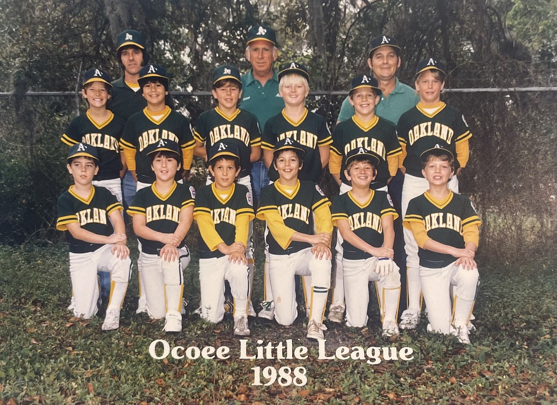 Pete Armstrong, back left, dedicated himself to Ocoee Little League. In his 45-plus years with the league, he became known as the champion-producing coach.