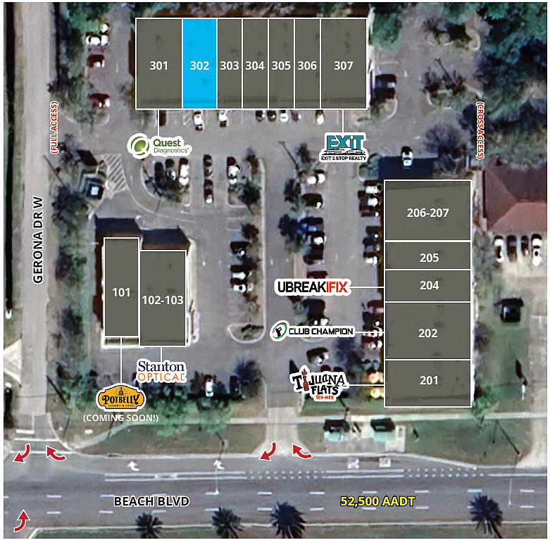 Potbelly Sandwich Works is planned in Hodges Station at 13529 Beach Blvd., Unit 101.