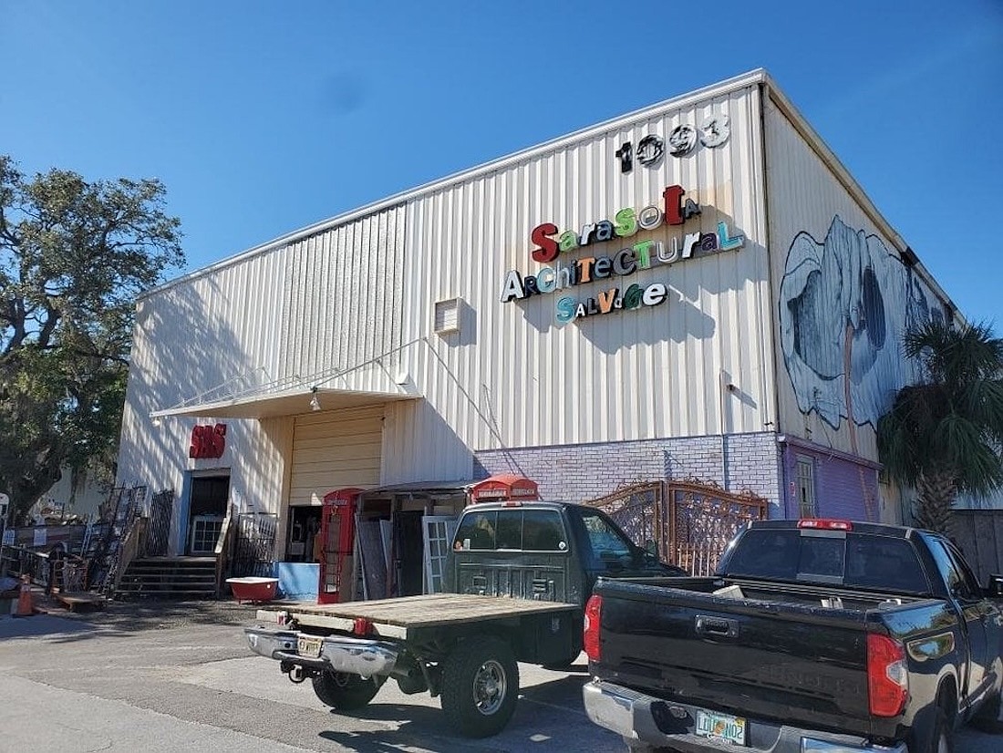 Sarasota Architectural Salvage will continue as a mobile operation after closing its storefront at 1093 Central Ave. at the end of April.