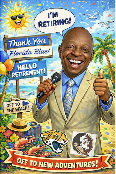 Darnell Smith posted this image on social media with his retirement announcement.