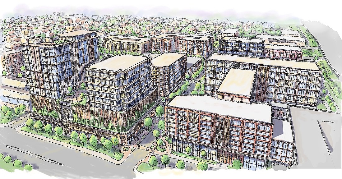 A rendering of Darryl Shaw's Casa Ybor development.