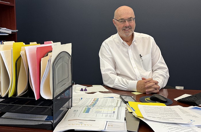 Dave Bullock arrived as Sarasota interim city manager in May 2025 with a folder file filled with pressing challenges.