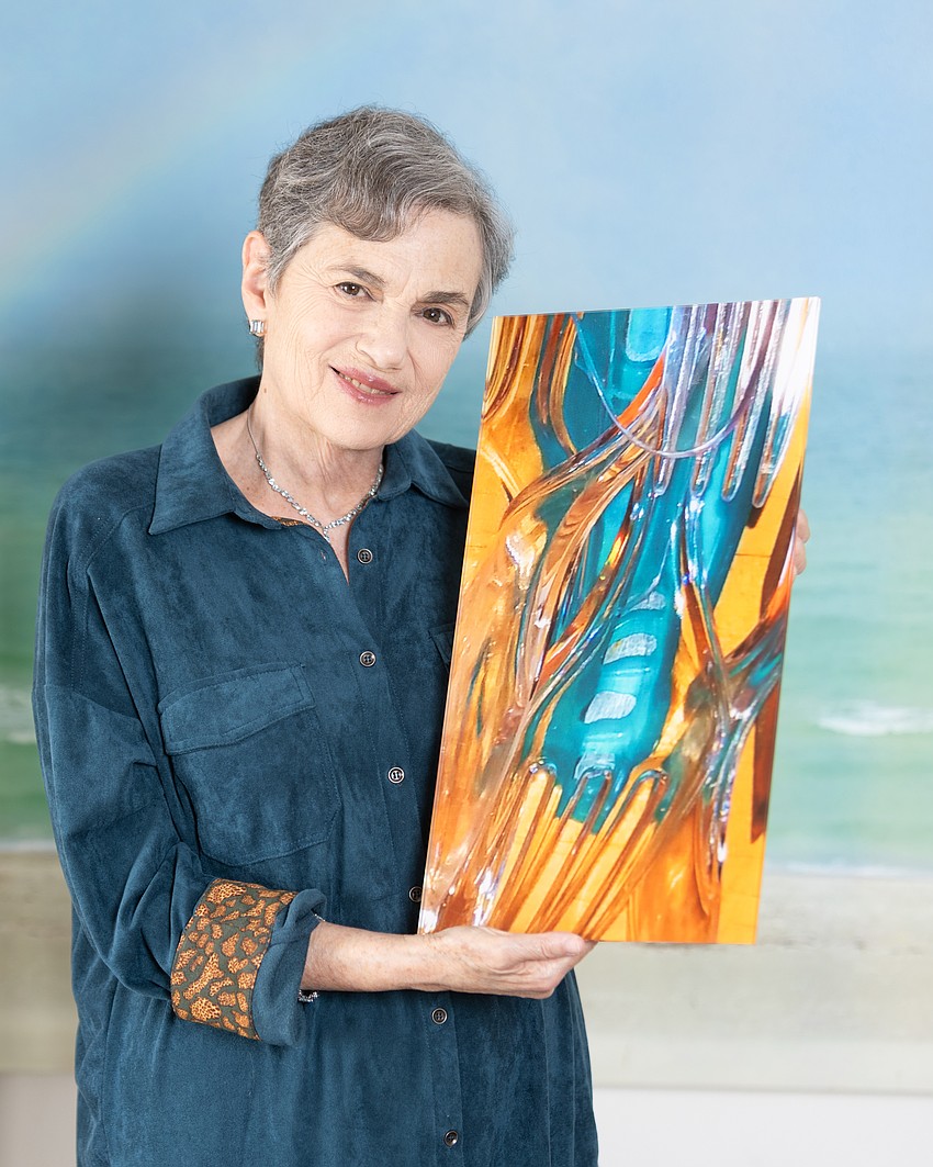 Mirabai Holland’s art goes from dancing to the canvas.