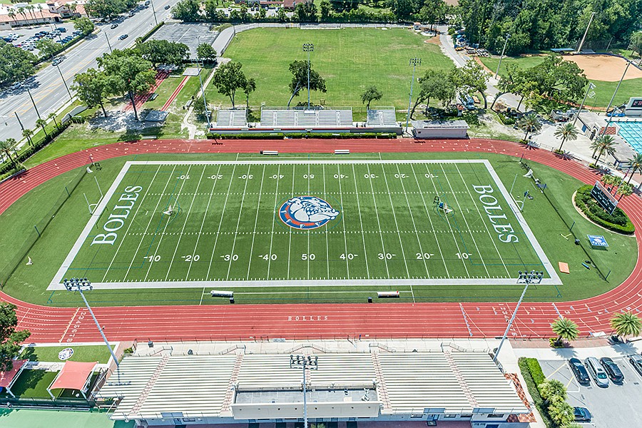 George H. Hodges Field at The Bolles School at 7400 San Jose Blvd. in Jacksonville.