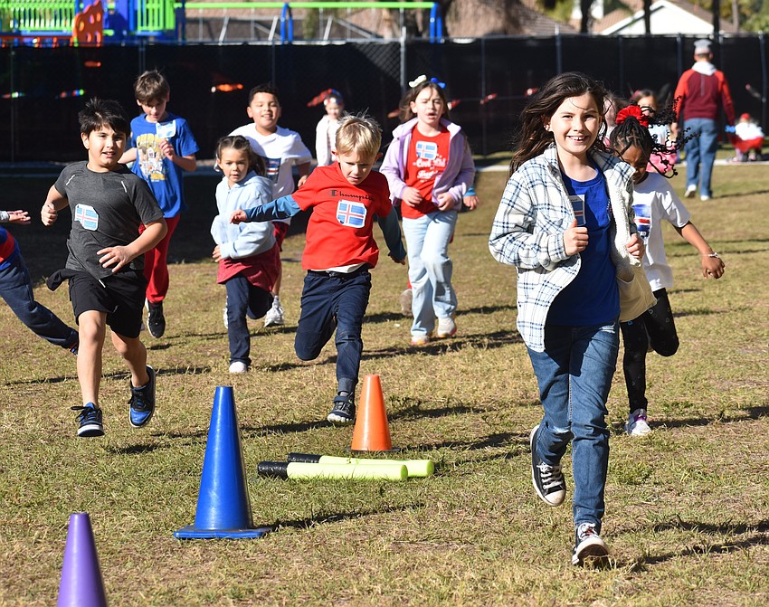 Each kid at Tara Elementary School are given the opportunity to do five different activities in honor of the 2026 Winter Olympics during a 50 minute class on Feb. 6.