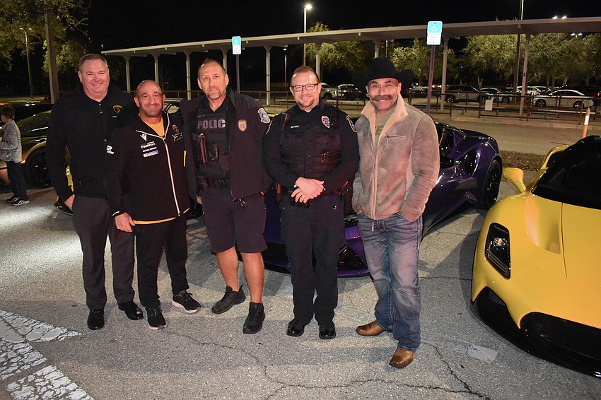 Those playing a role in the event included Jared Hilston and Charlie Haney of Lamborghini Sarasota, Tim Dederick of the SCS Police Department, Wesley Gittins of the Sarasota County Schools Police Department, and Jason Huh, founder and CEO of Steel Supplements.