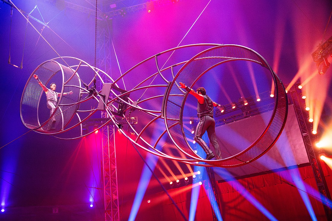 Circus Sarasota runs from Feb. 14 through March 8 at the Big Top in Nathan Benderson Park.