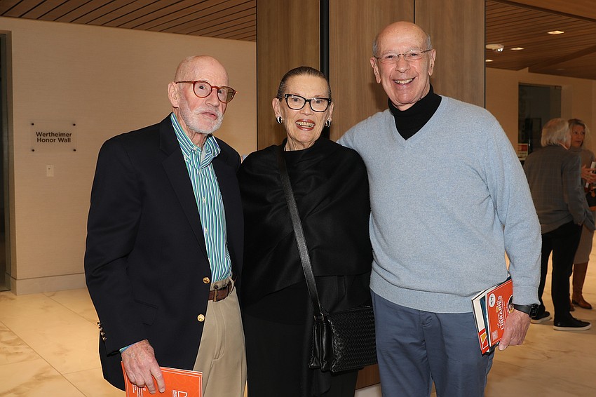 Bill and Betsy Johnston with Jan Sirota