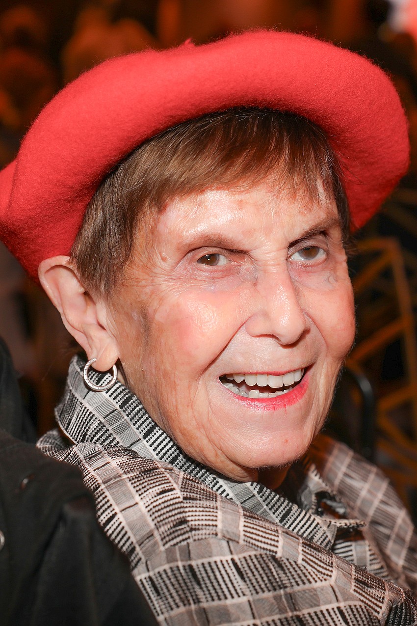 Nancy Roucher looks forward to reading her copy of 