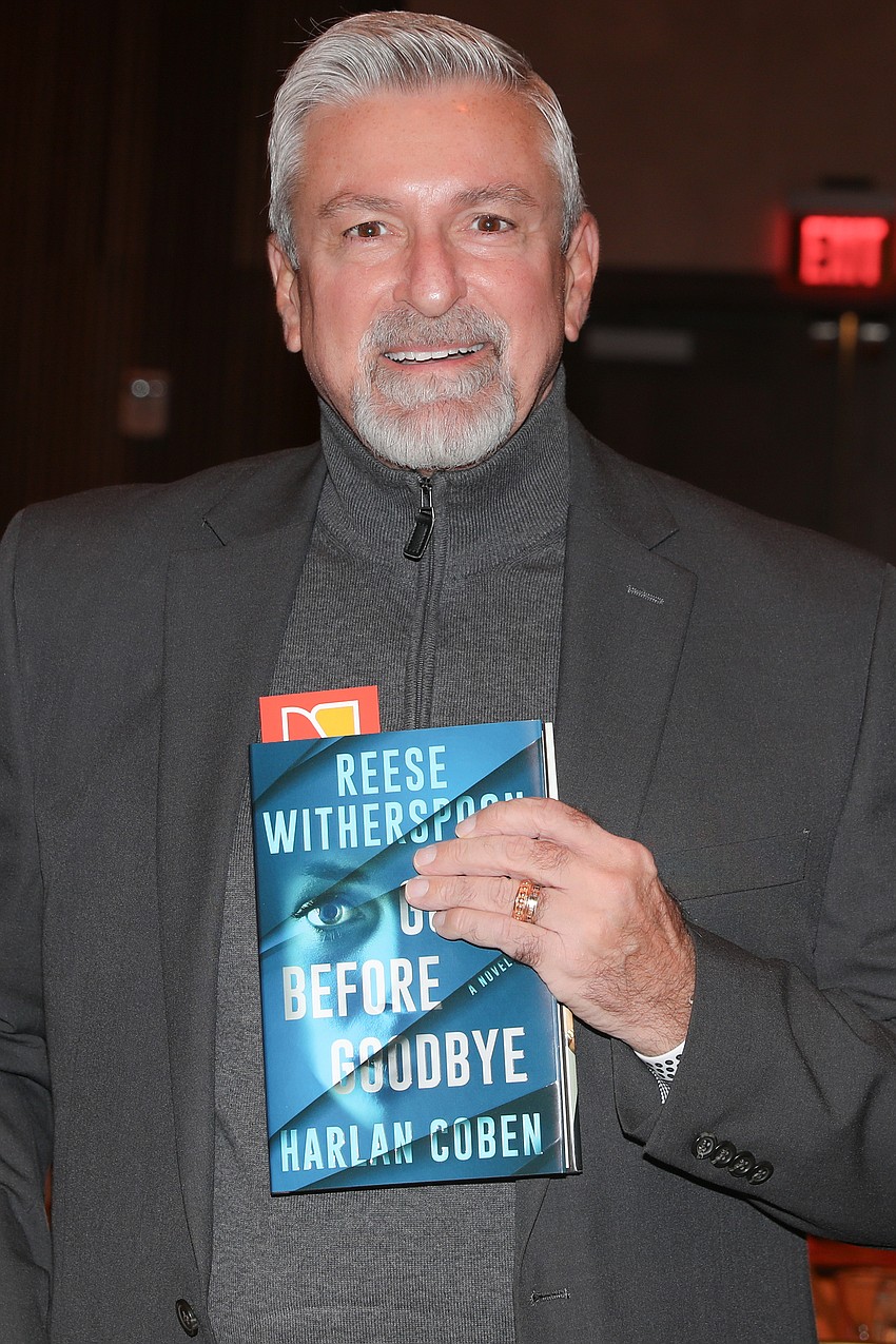 Tom Edwards is ready to relax with a new book.