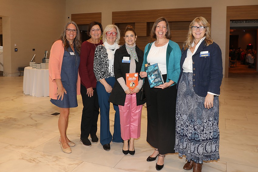 Kecia Carroll, Liz Smith, Vera Neumann, Julee Breehne, Jennifer Johnston and Sara Malone