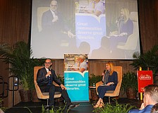 Harlan Coben and Emily Walsh