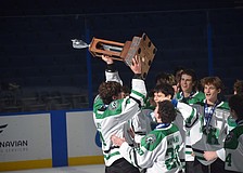 The Lakewood Ranch Mustangs changed their name from the Manatee Admirals after 12 seasons and promptly won the Lightning High School Hockey League championship.