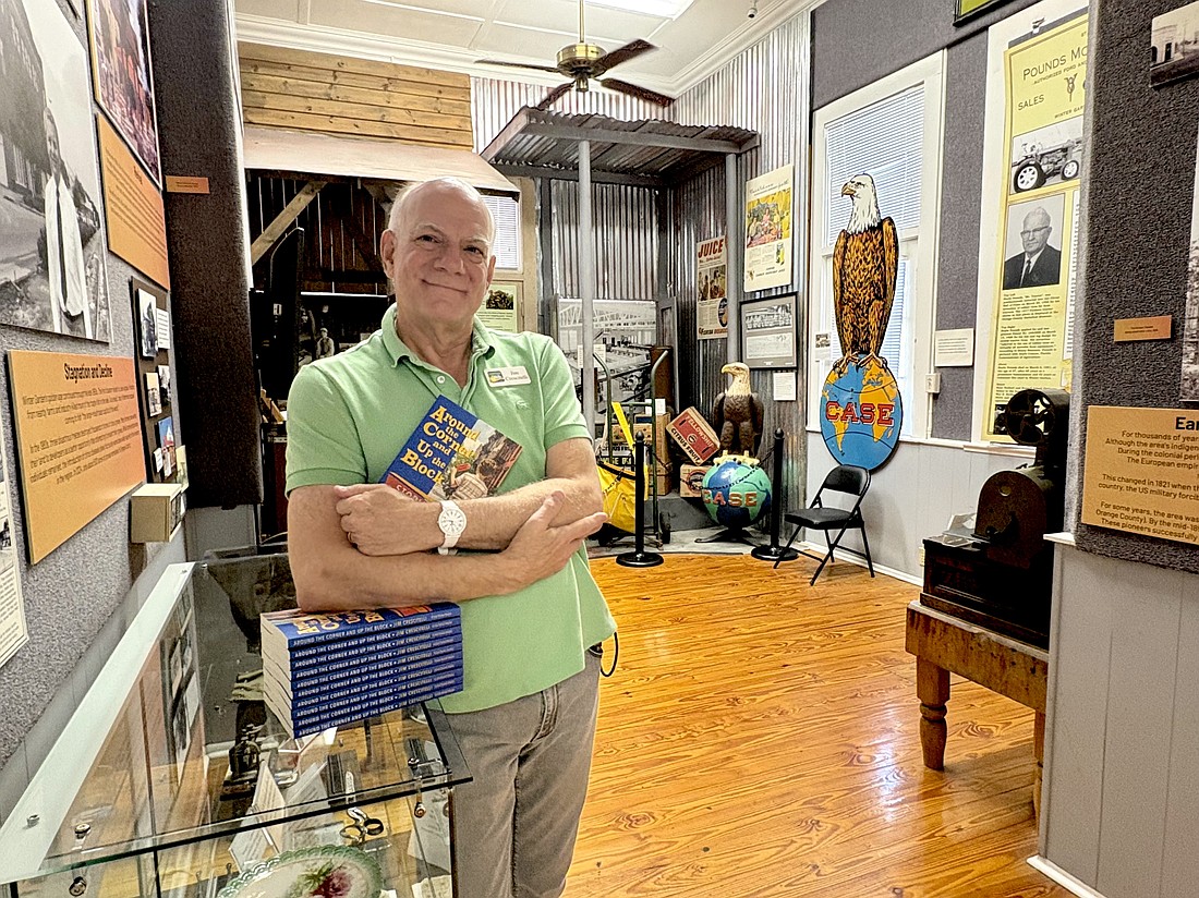 Jim Crescitelli always has had a love of history. The Winter Garden Heritage Foundation director of education has published a book of stories from his childhood.