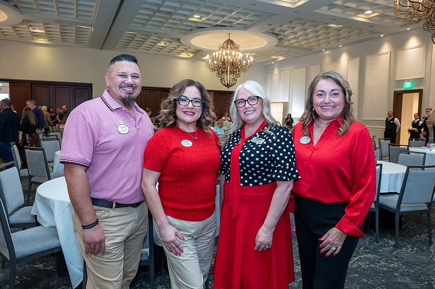 Frank and Valerie Padur with Irina Grebinnik and Jozefina Wells