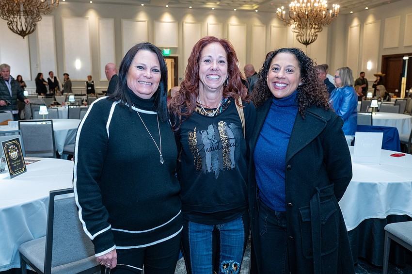 Erin Georgie, Gretchen Speranza and Allina DeFrock