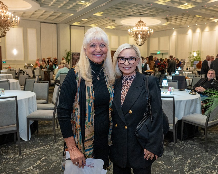 Lucy Nicandri, executive director of Suncoast Childrens Charities, and Lulu from radio station 92.1 CTQ