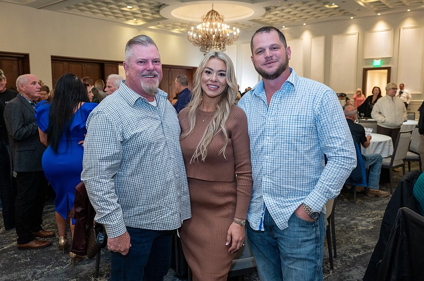 Lee Lechner, Bella Williamson and Jake Desrosiers