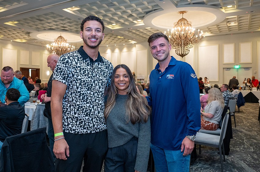 Jordan and Bianca Marankie with Lafe Cook