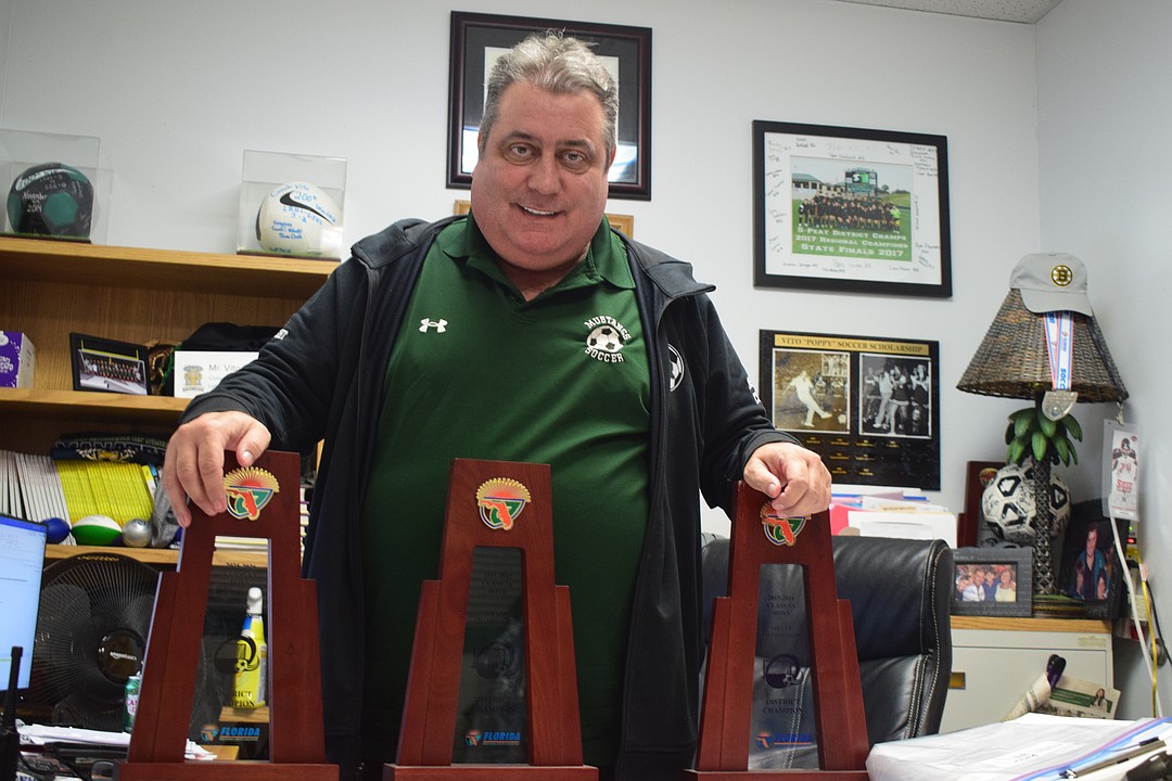 Knee replacement can't keep Lakewood Ranch High coach from his job