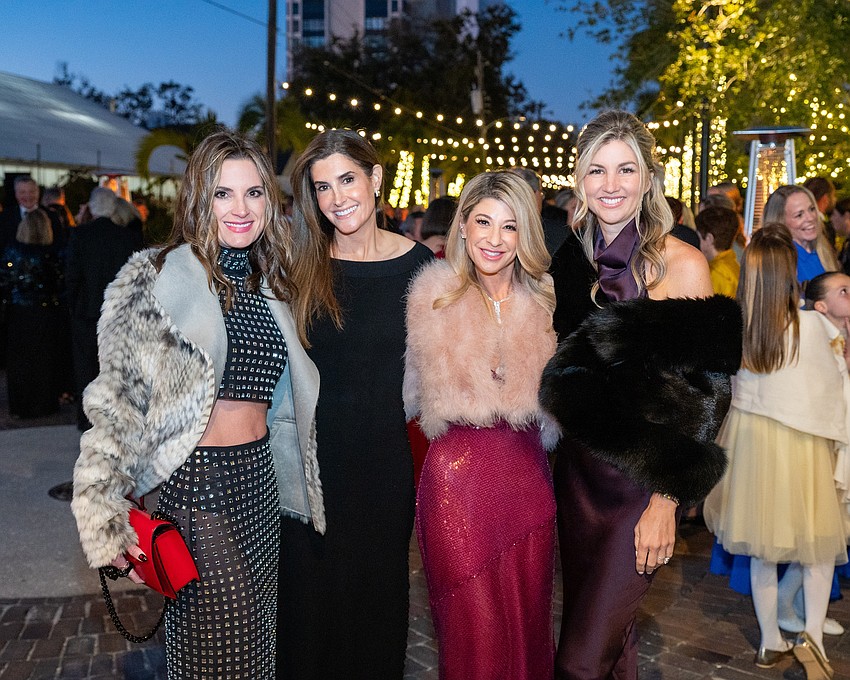 Ashley Czak, Adrienne Bavar, Emily Stroud and Chelsea Dunbar