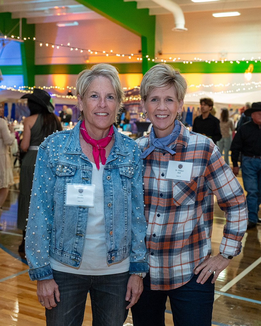 Linda Jacobs and Robyn Bell