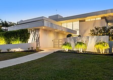 The home at 3638 San Remo Terrace to Myron Robbins, trustee, of Buffalo, New York, for $7.5 million. Built in 2002, it has four bedrooms, four-and-a-half baths, a pool and 4,559 square feet of living area.